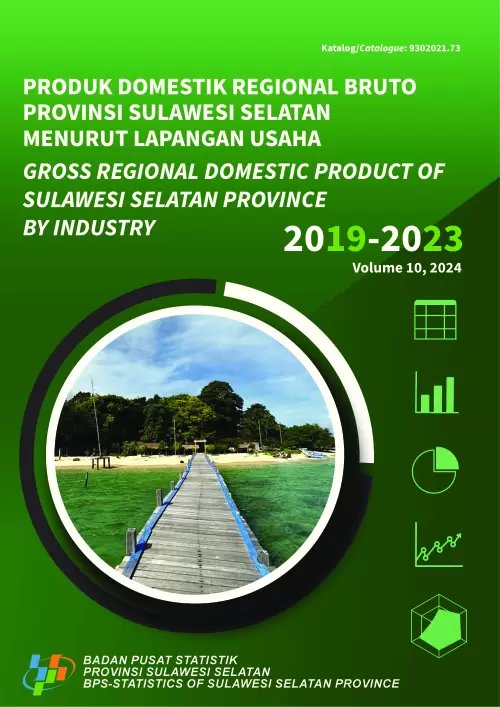Produk Domestik Regional Bruto Provinsi Sulawesi Selatan Menurut Lapangan Usaha 2019-2023
