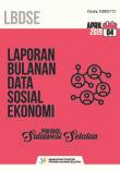 Laporan Bulanan Data Sosial Ekonomi Provinsi Sulawesi Selatan April 2019