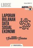 Laporan Bulanan Data Sosial Ekonomi Provinsi Sulawesi Selatan Agustus 2019