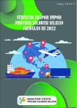 Export Import Statistics For Sulawesi Selatan Province, Quarter III 2022