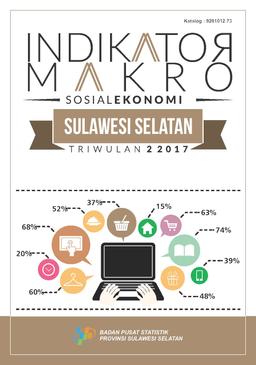 Macro Indicator Of Social And Economic Of Sulawesi Selatan Second Quarter-2017