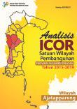 ICOR Analysis Development Area Unit South Sulawesi Province 2015-2019 Ajatappareng Region