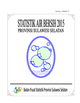 Statistik Air Bersih 2015 Provinsi Sulawesi Selatan