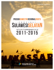 Gross Domestic Regional Product by Main Industry of Sulawesi Selatan Province 2011-2015