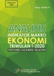 Analisis Indikator Makro Ekonomi Triwulan I-2020 Provinsi Sulawesi Selatan