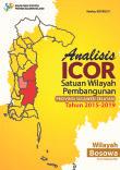 ICOR analysis Development Area Unit South Sulawesi Province 2015-2019: Bosowa Region