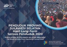 Penduduk Provinsi Sulawesi Selatan Hasil Long Form Sensus Penduduk 2020