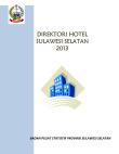 Direktori Hotel Sulawesi Selatan 2013