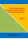 Statistik Harga Produsen Pertanian 2014