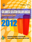 Sulawesi Selatan Dalam Angka 2012