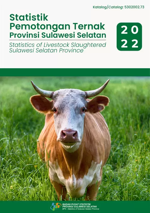 Statistik Pemotongan Ternak Provinsi Sulawesi Selatan 2022